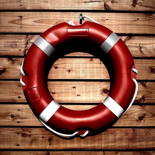 Water Help Lifesaver Rescue Life Buoy Ring Safety